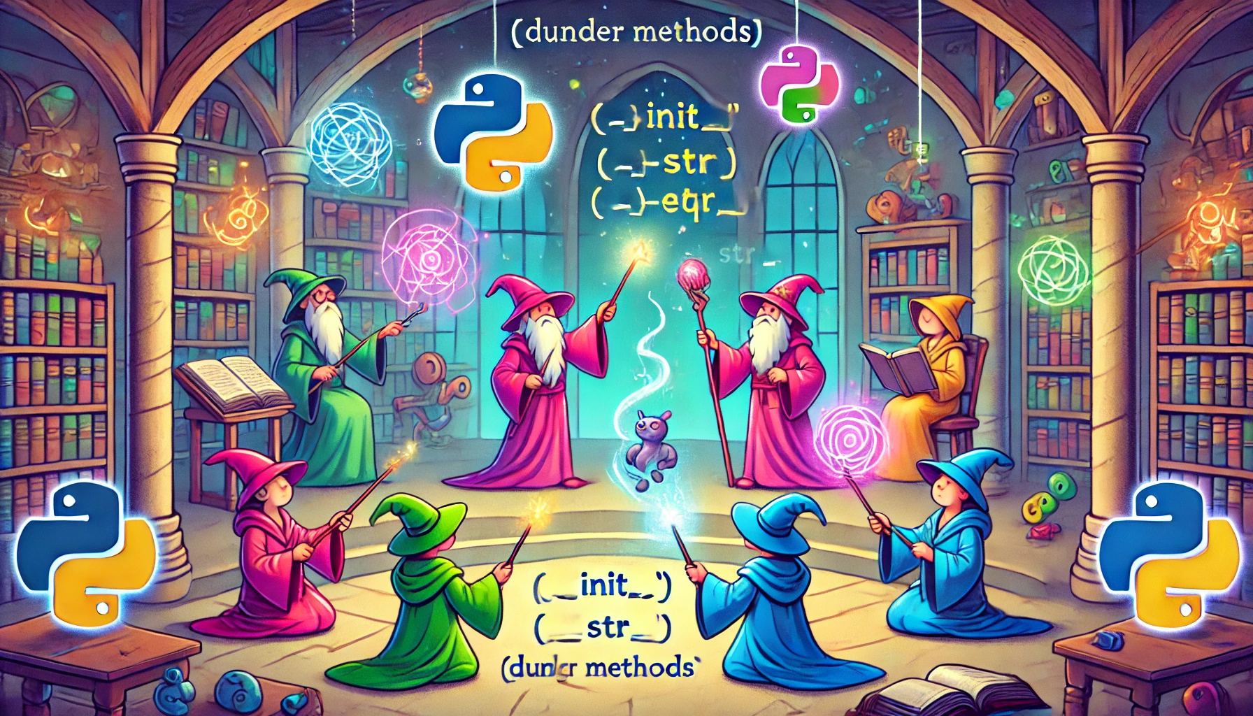 magic methods dunder methods python upidev